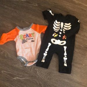 Halloween baby boy set